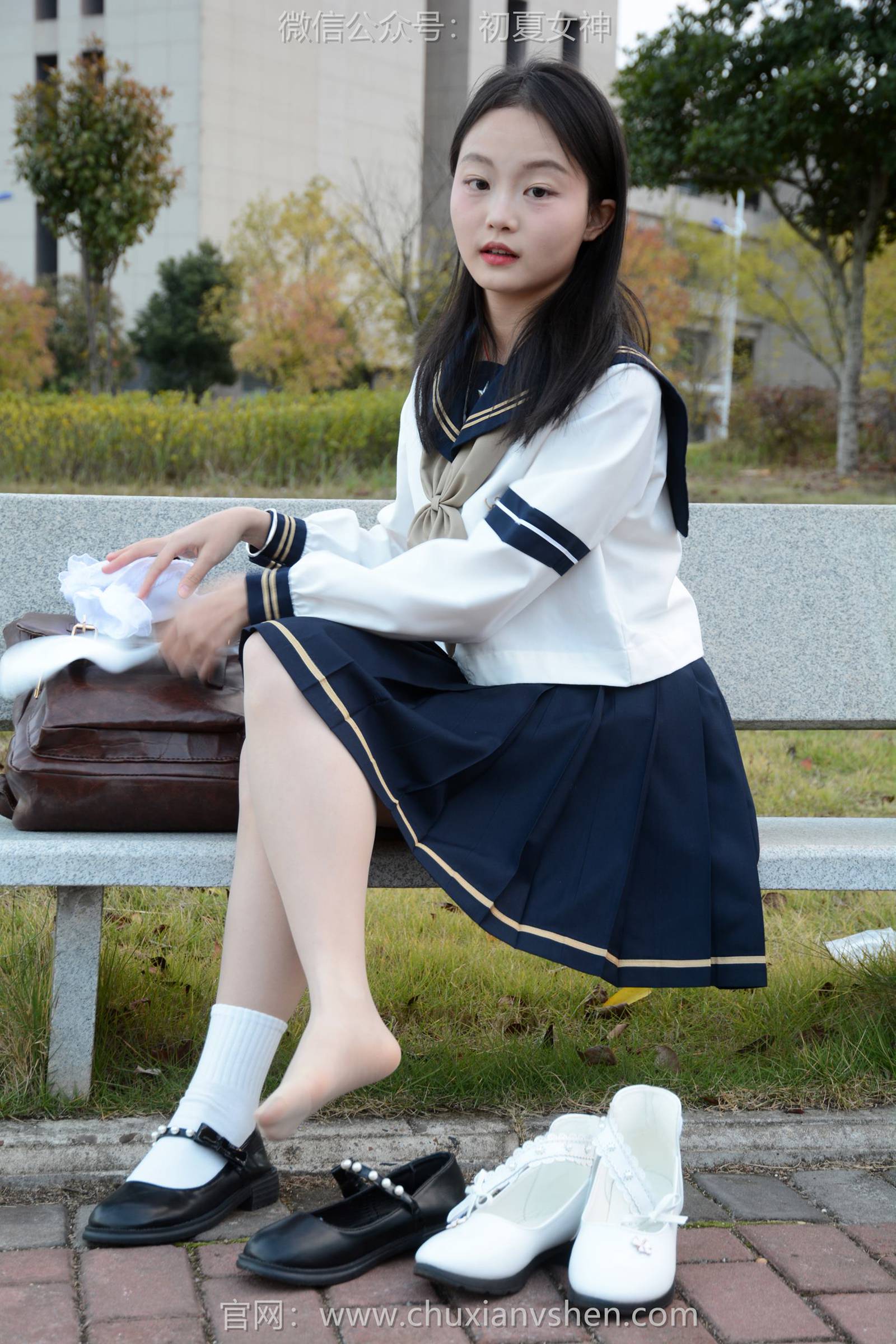 初夏女神 NO.113 双双 海军服JK[140P/1V/4.02GB]