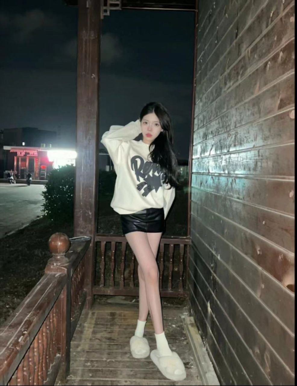 脚模面试脸足同框套路系列-046-165 98 37 拖鞋展示黑丝[7P/3V/25MB]