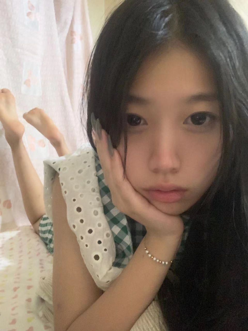 脚模面试脸足同框套路系列-045-165 94 36.5 长发学妹[17P/3V/13MB]