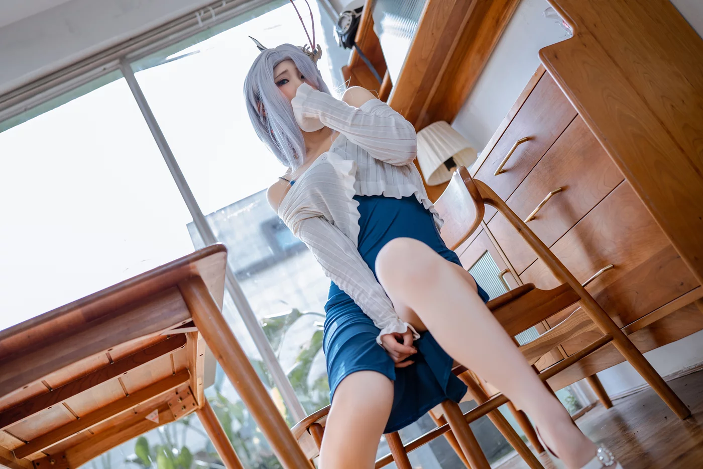 Quan冉有点饿 - 原神 申鹤同人礼服[22P/199MB]