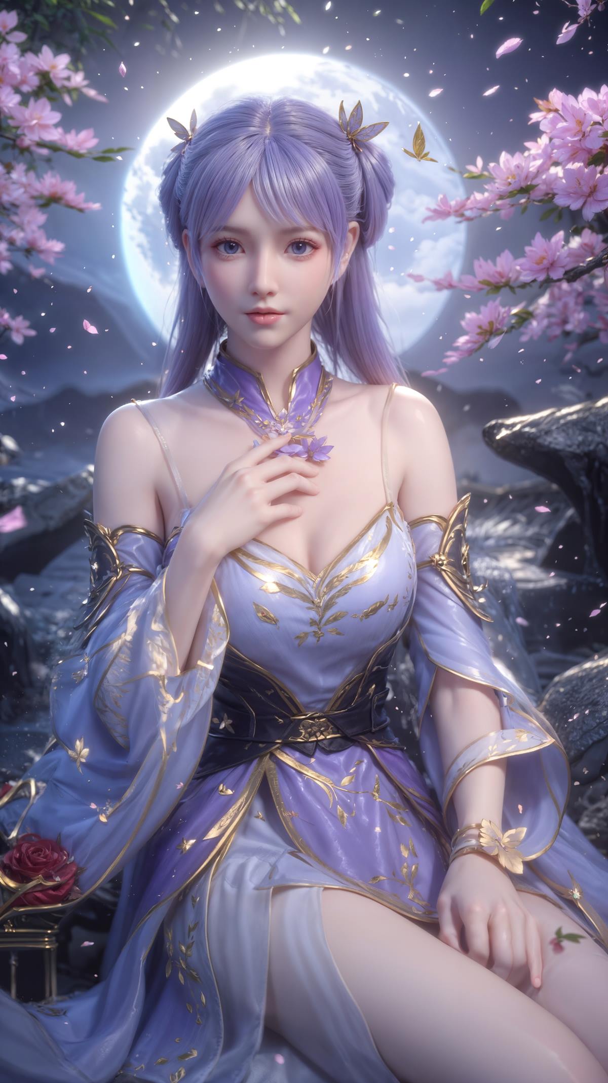 AI绘画 637 清月 韩雪[34P/114MB]