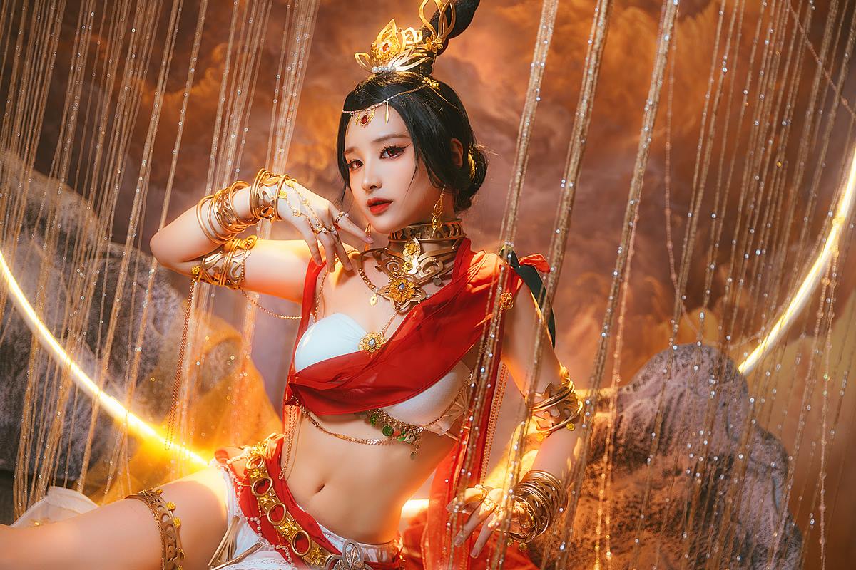 幼愛youmeko  飞天舞姬[11P/152MB]