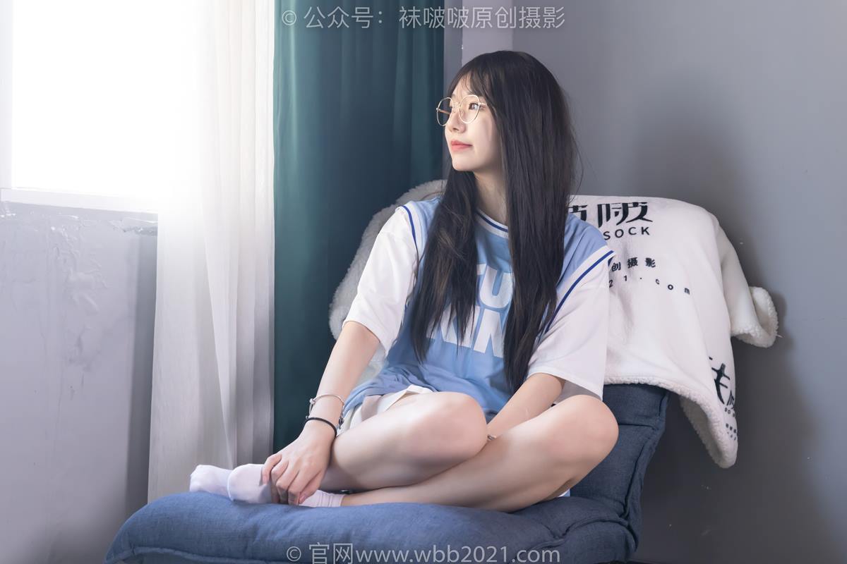 [BoBoSocks袜啵啵]NO.561 小甜豆-板鞋、短白棉袜、裸足[155P/1V/5.76GB]