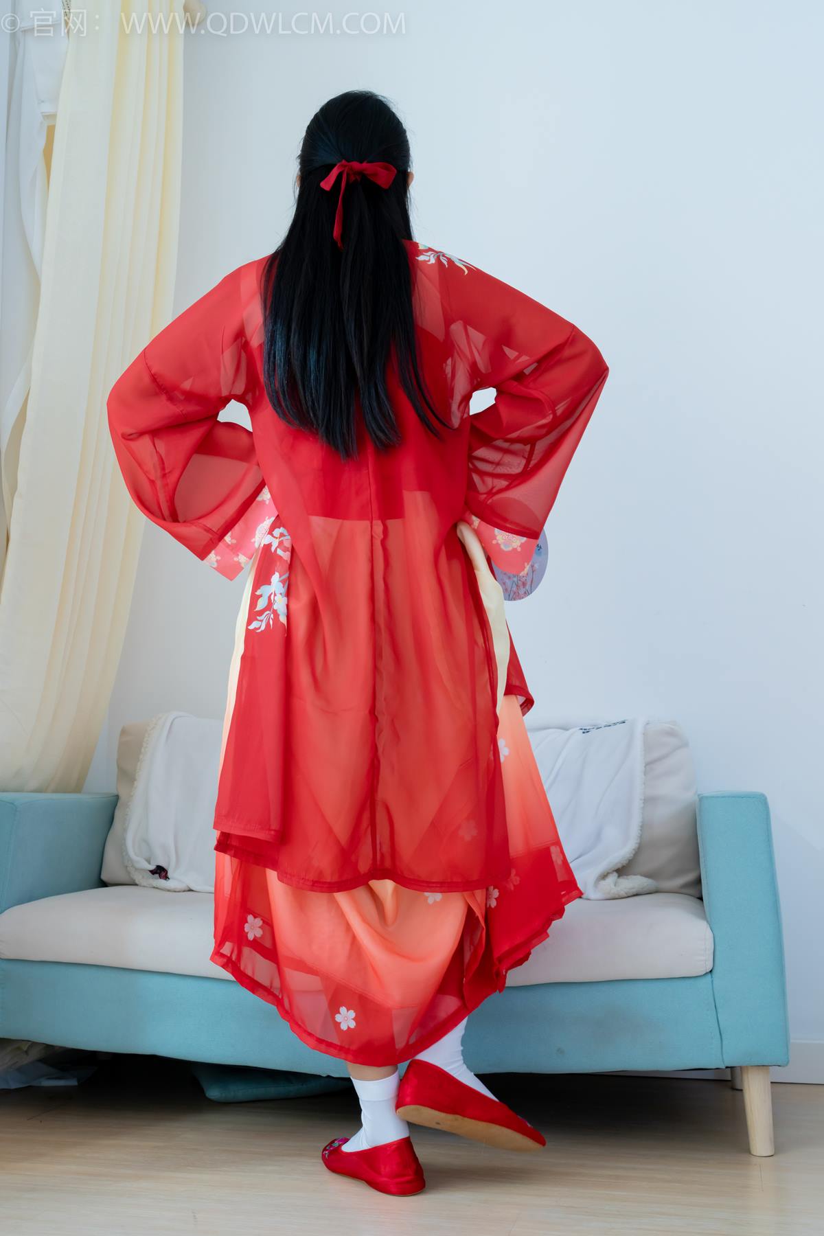 物恋传媒 NO.2386 岚岚-布鞋、短白丝、红色船袜、汉服[179P/1V/5.79GB]