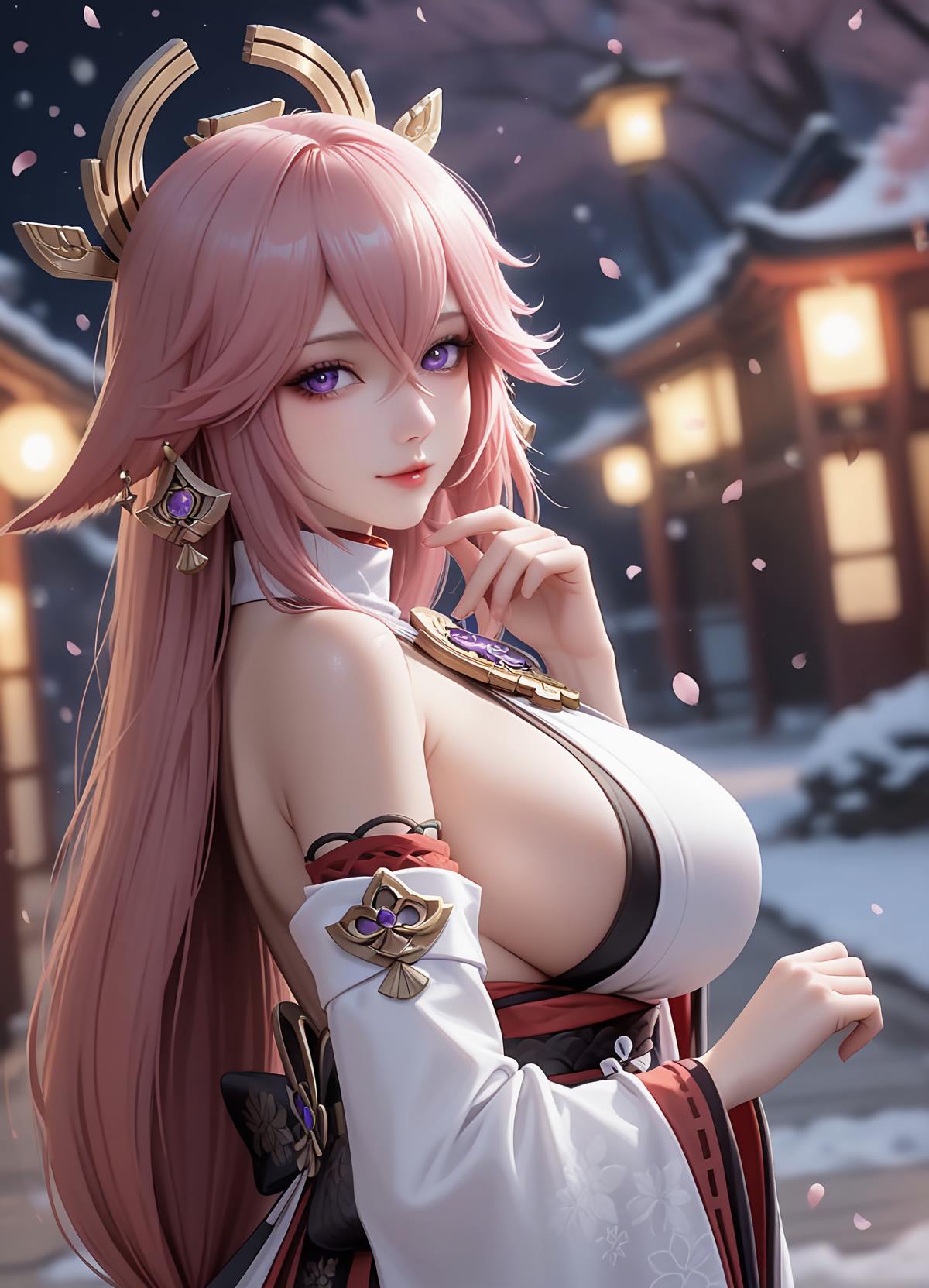 AI绘画 638 八重神子[22P/32MB]