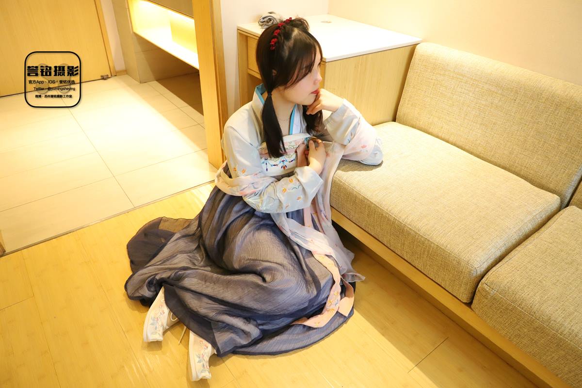 誉铭传媒 2023年第14期 汉服厚肉打底裤包脚裸足[70P/1V/1.26G]