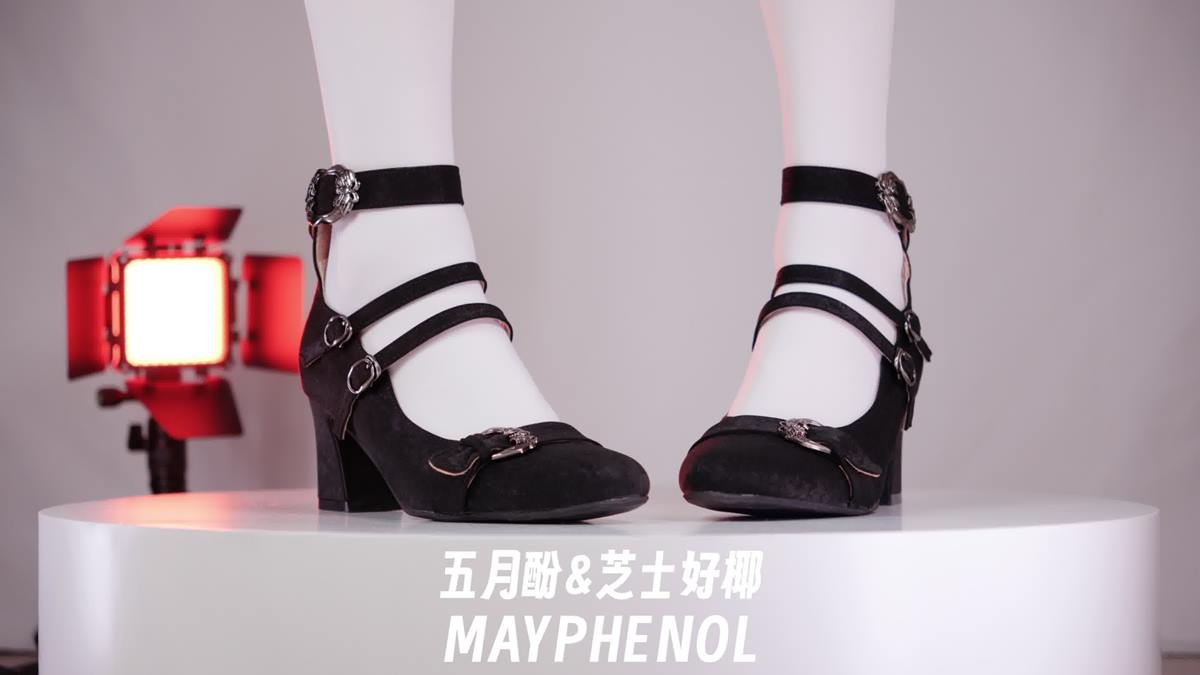 芝士好椰 NO.076 - 丝绒黑cla 维莉雅 秋田原创设计[1V/286MB]