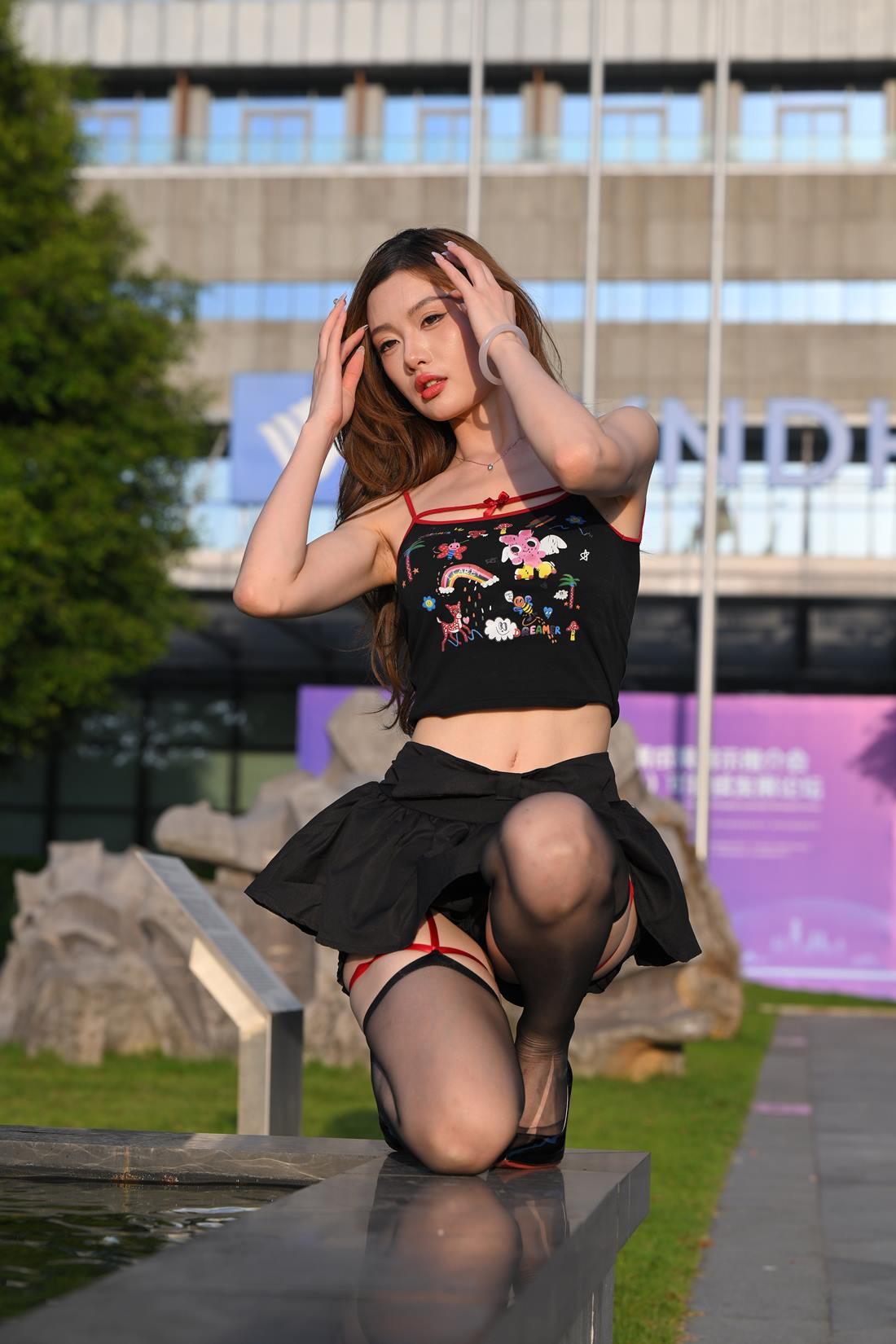 精选街拍作品 NO.5799 黑裙个性吊带[172P/387MB]