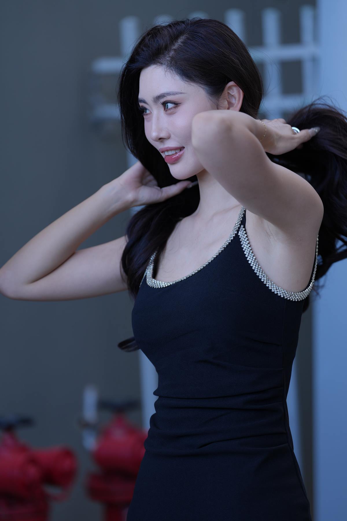 精选街拍作品 NO.5783 闺蜜间的黑白搭配[50P/56MB]