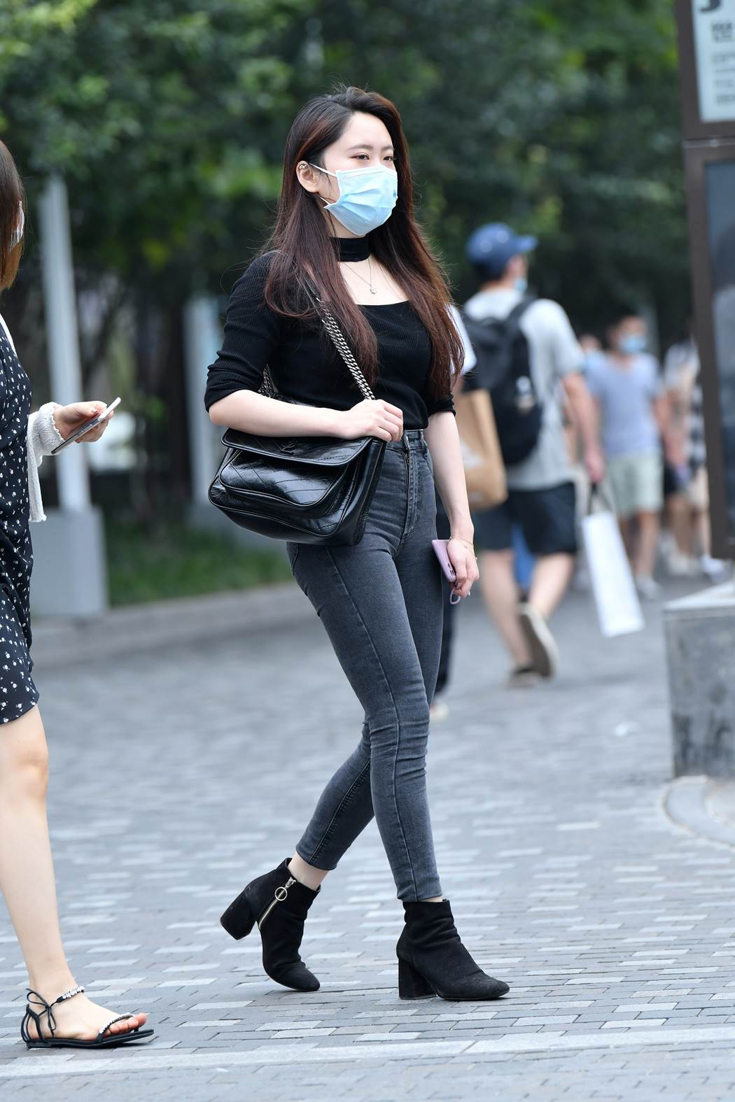 精选街拍作品 NO.5859 短靴牛仔经典搭配[35P/71MB]