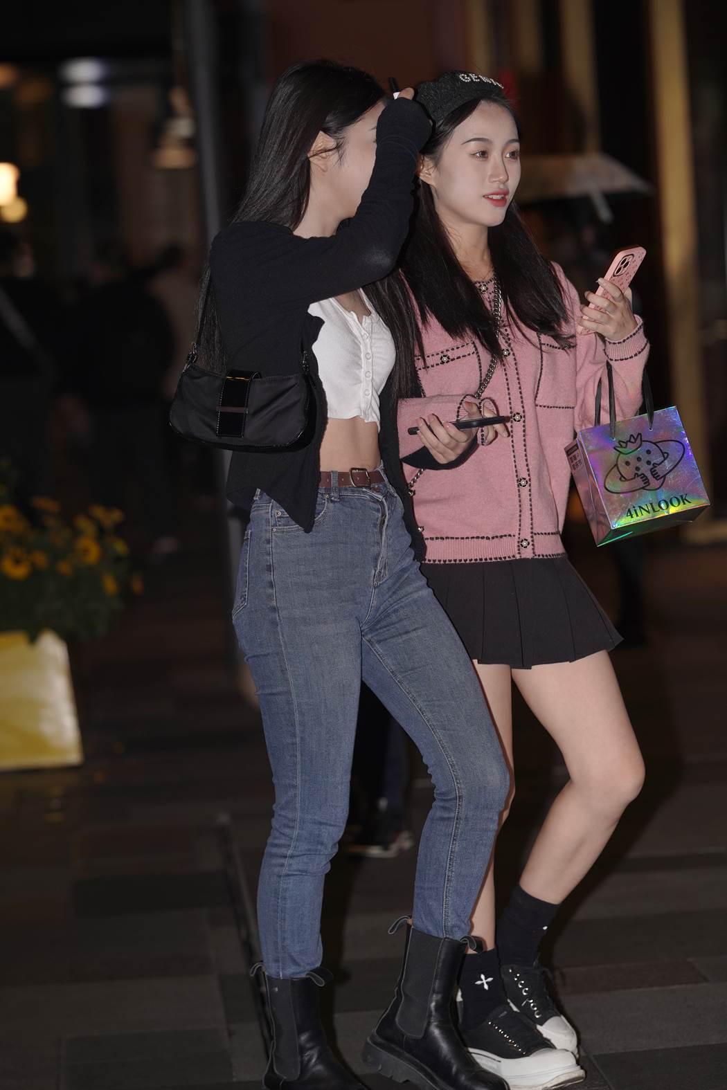 精选街拍作品 NO.5862 短靴牛仔经典搭配[37P/135MB]