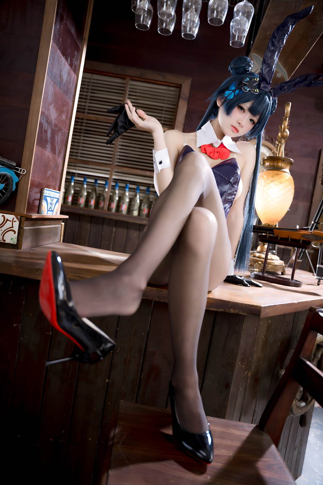 九柒喵 - 蔚蓝档案 龙华妃咲 兔女郎[59P/321MB]