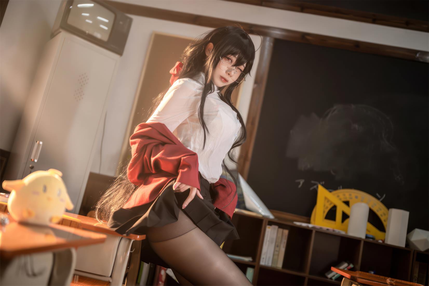 安食Ajiki NO.007 - 碧蓝航线 大凤 JK[40P/279MB]