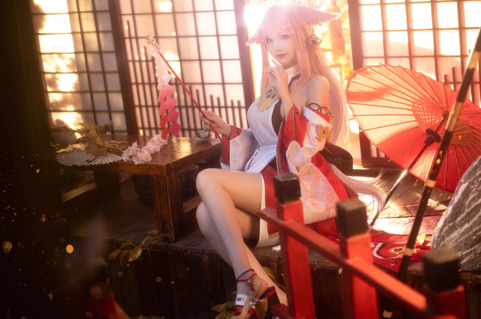 花兮_honoka - 原神 八重神子[11P/137MB]