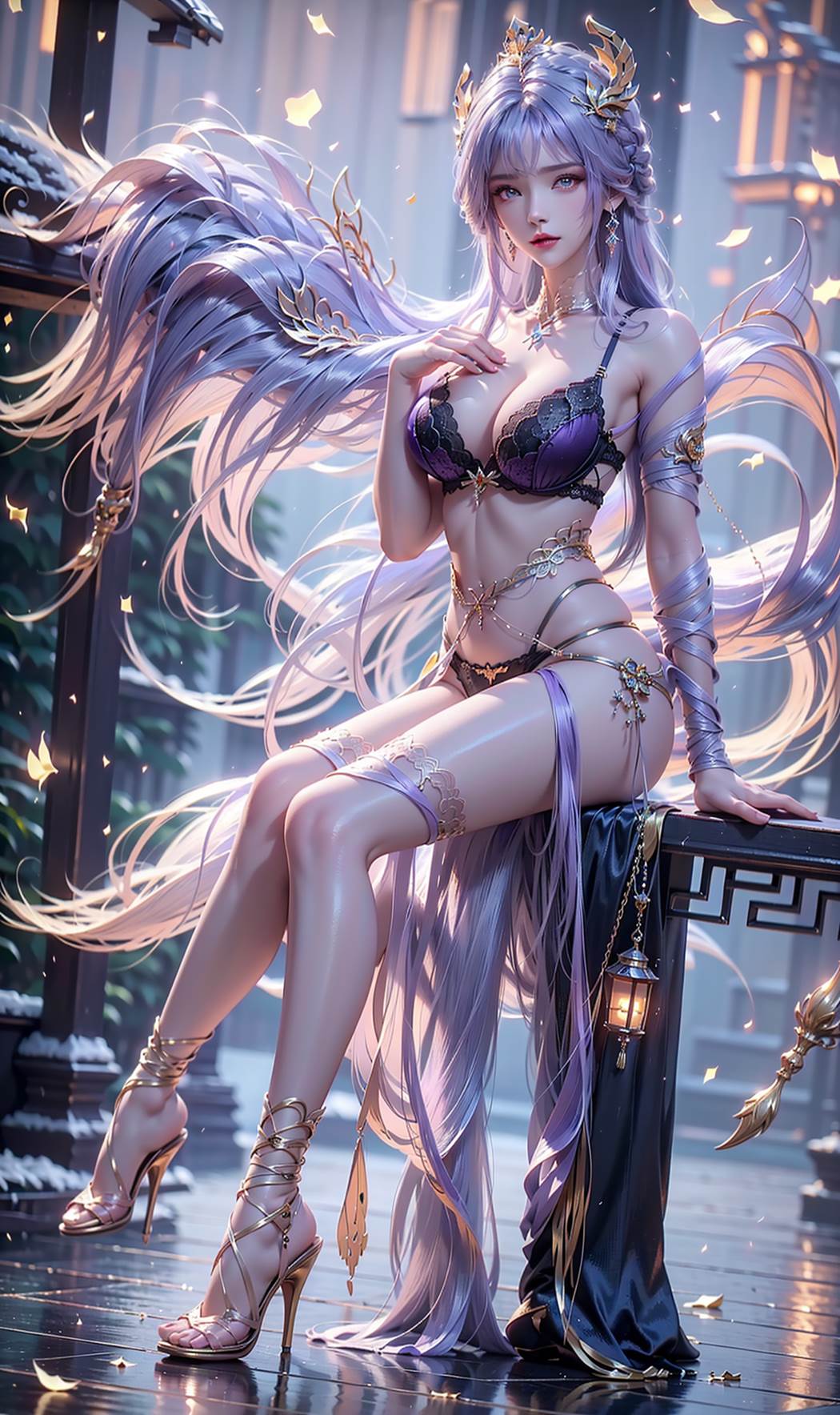 AI绘画 722 百炼-天穹长老[78P/261M]