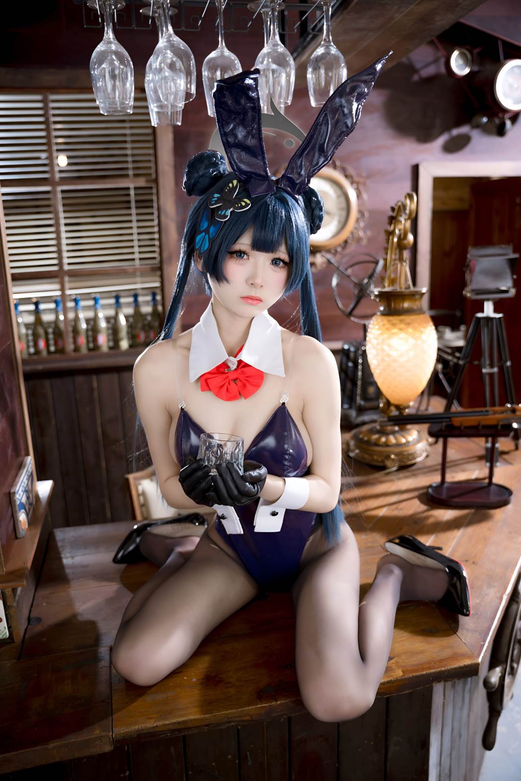 九柒喵 - 蔚蓝档案 龙华妃咲 兔女郎[59P/321MB]