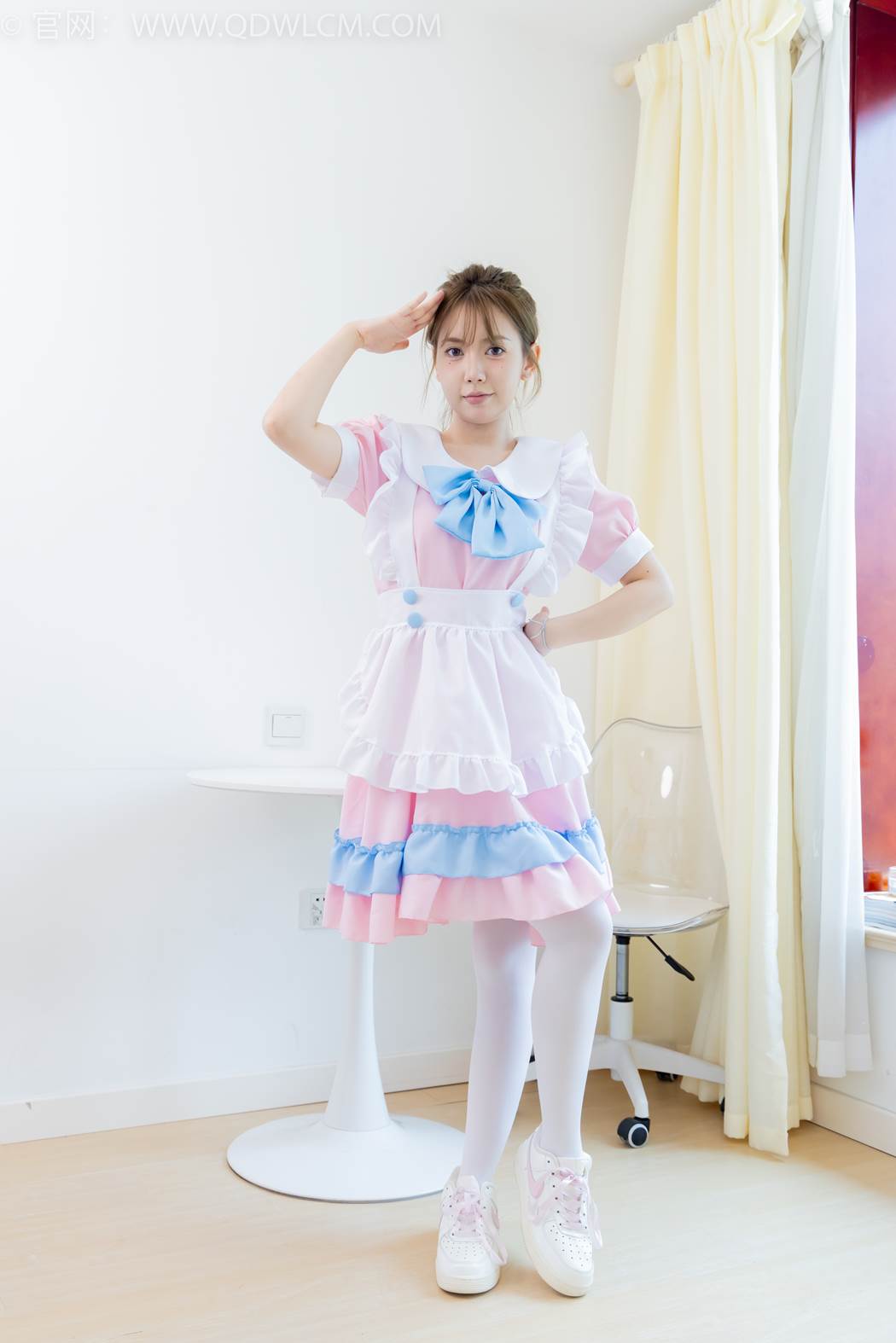 物恋传媒 NO.2416 小曦-板鞋、厚白丝、女仆装[160P/1V/3.41GB]