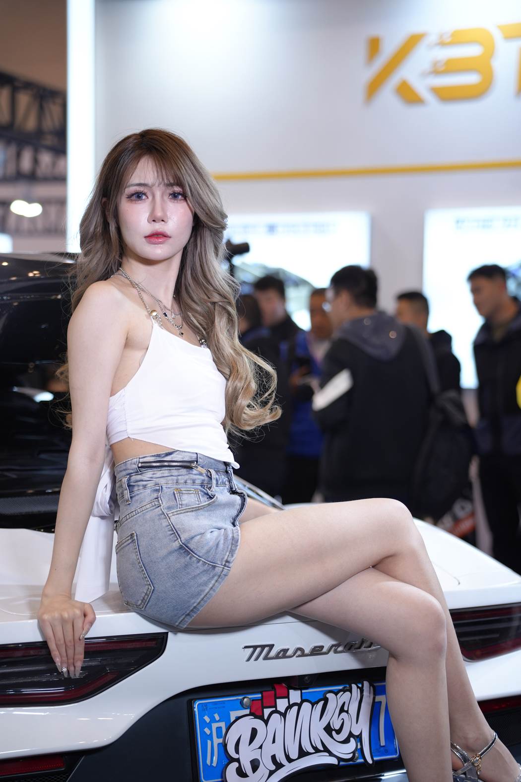 精选街拍作品 NO.5886 靓丽车模集[134P/199MB]