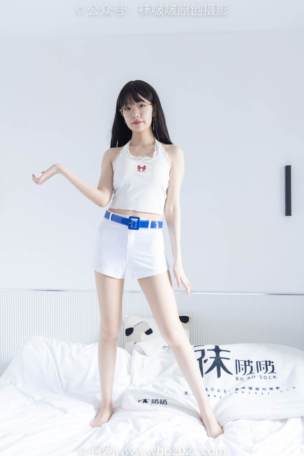 [BoBoSocks袜啵啵]NO.581 小甜豆-高跟长靴、薄肉丝[200P/1V/5.60GB]