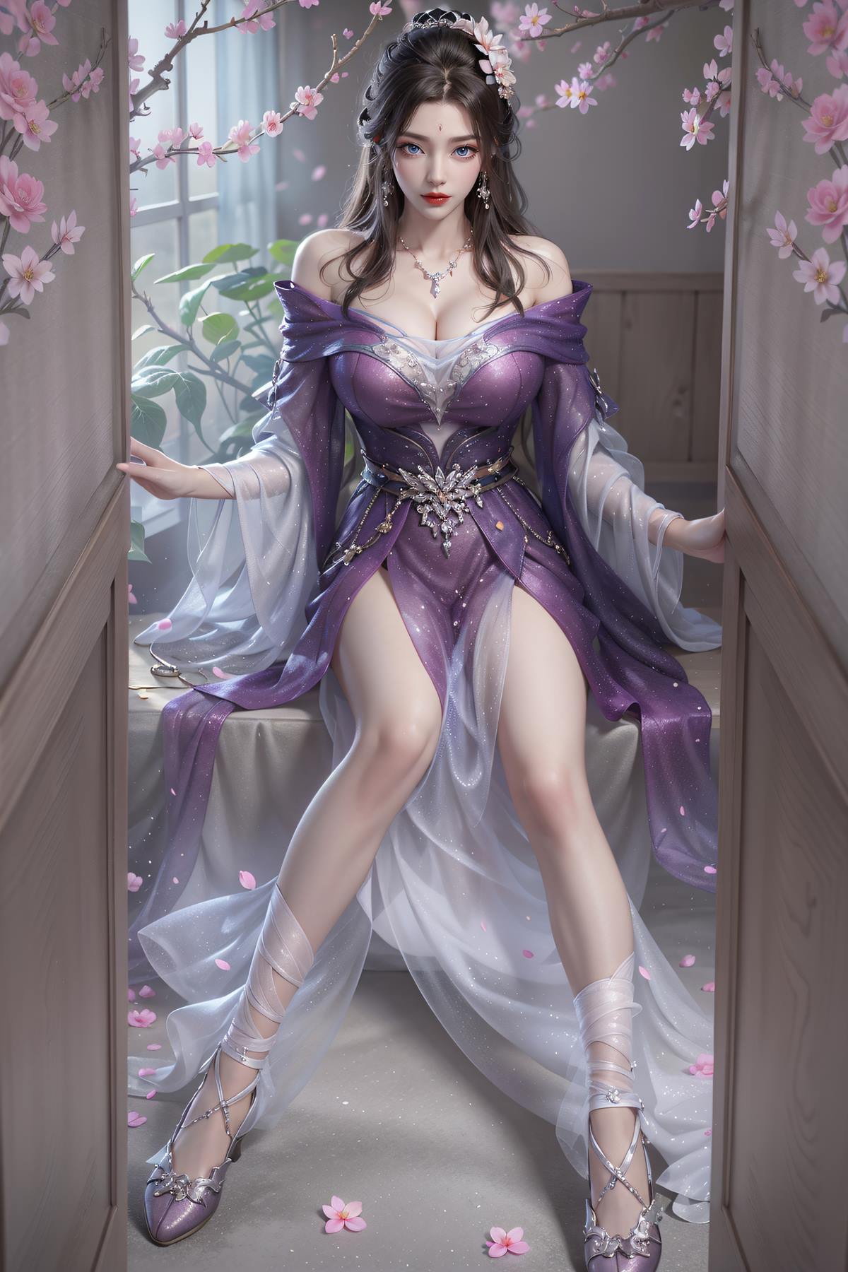 AI绘画 688 完美世界-月婵[36P/204M]