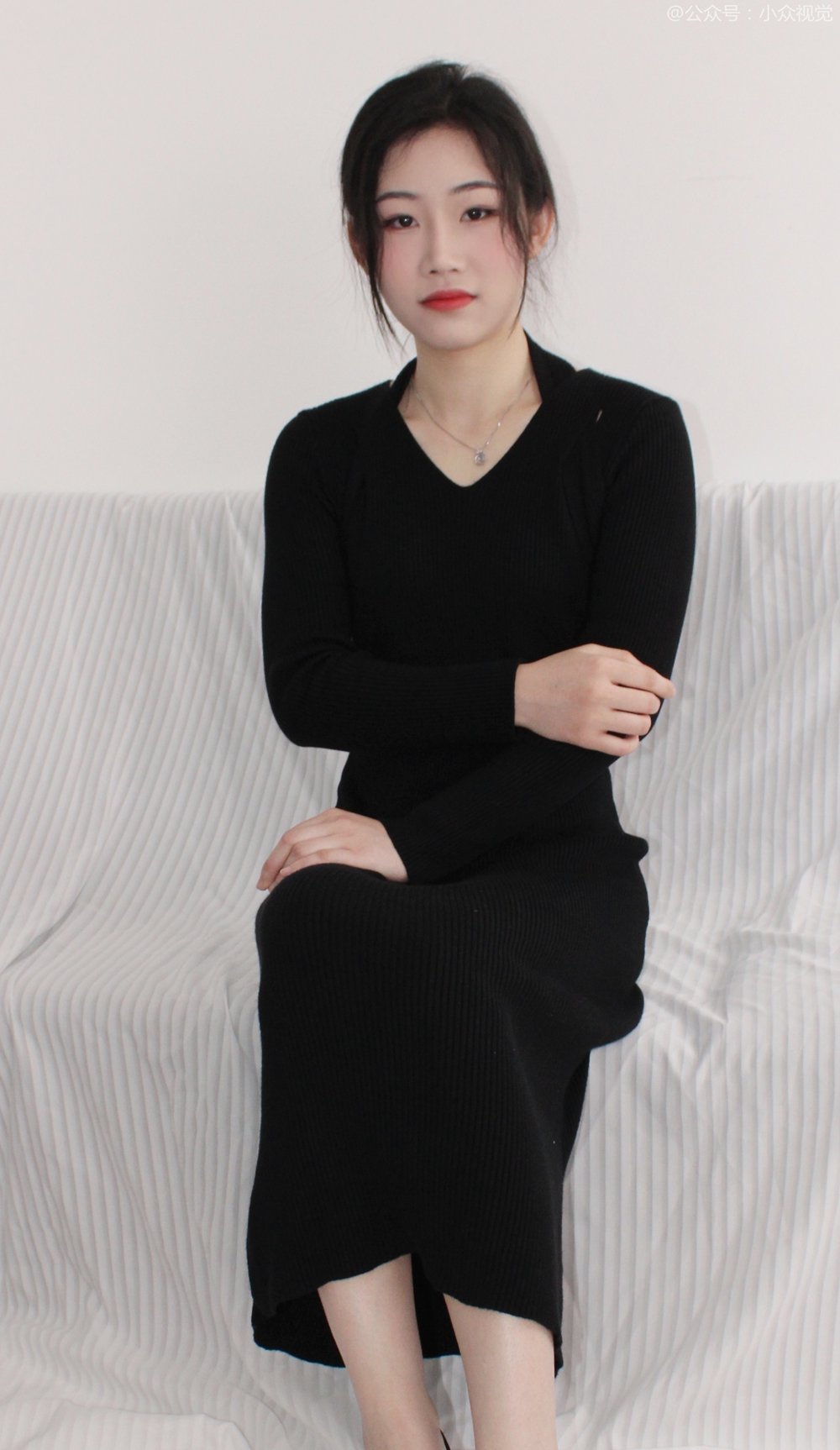 小众视觉 006-嘤嘤 黑色连衣裙［128P/0.98G］