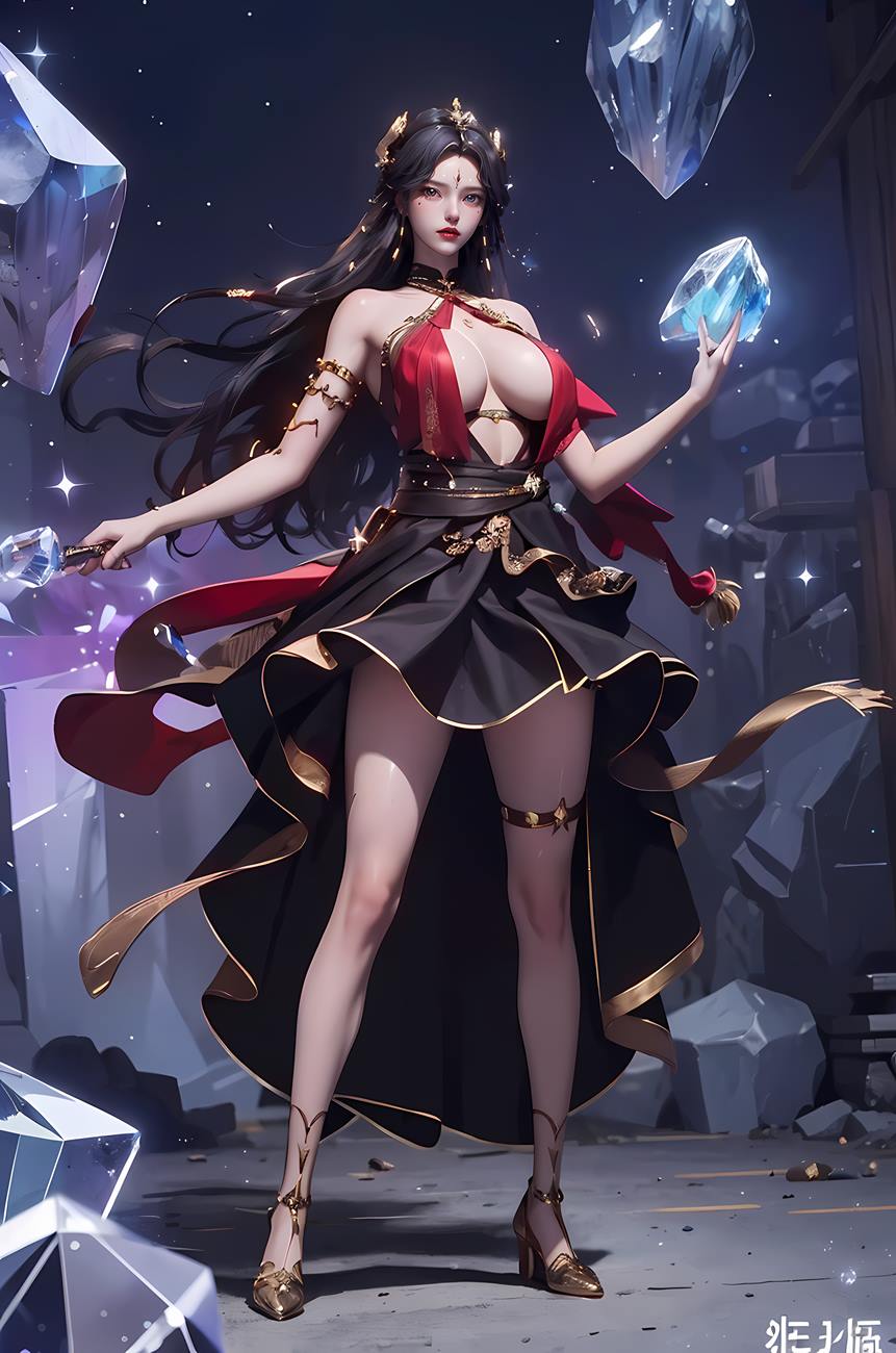 AI绘画 676 神印王座-冷筱[90P/1.01GB]