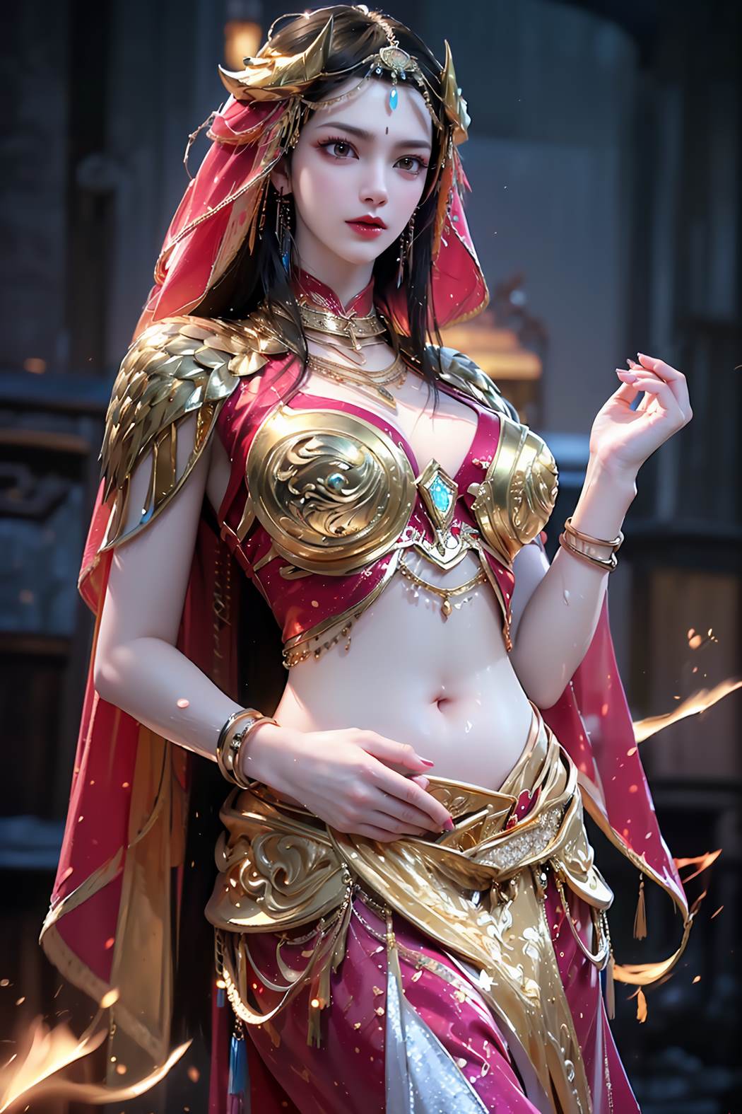 AI绘画 725 武动乾坤-穆芊芊[98P/519M]