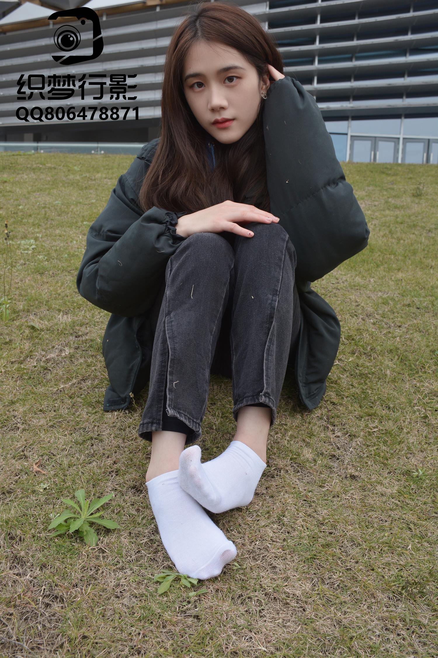 [织梦映像]NO.095 像风如你完整版牛仔裤白棉袜裸足椰子鞋 [150P/1V/5.17G]