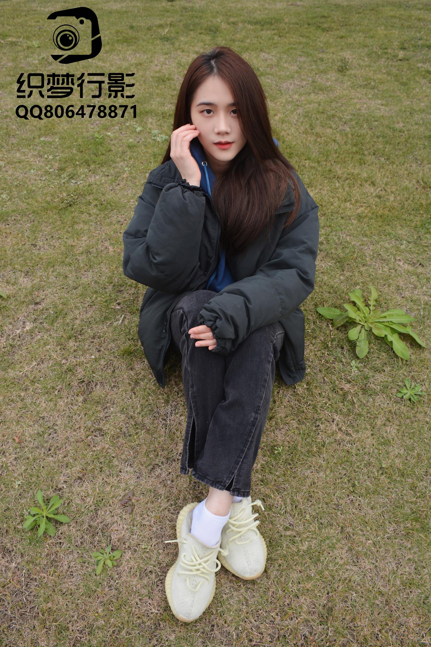 [织梦映像]NO.095 像风如你完整版牛仔裤白棉袜裸足椰子鞋 [150P/1V/5.17G]