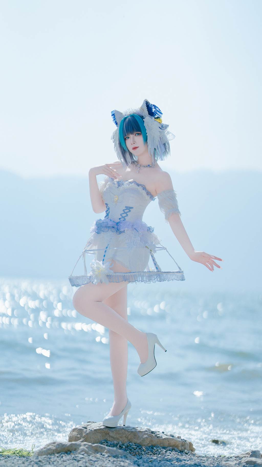 封疆疆v - 碧蓝航线 柴郡小礼服[10P/105MB]