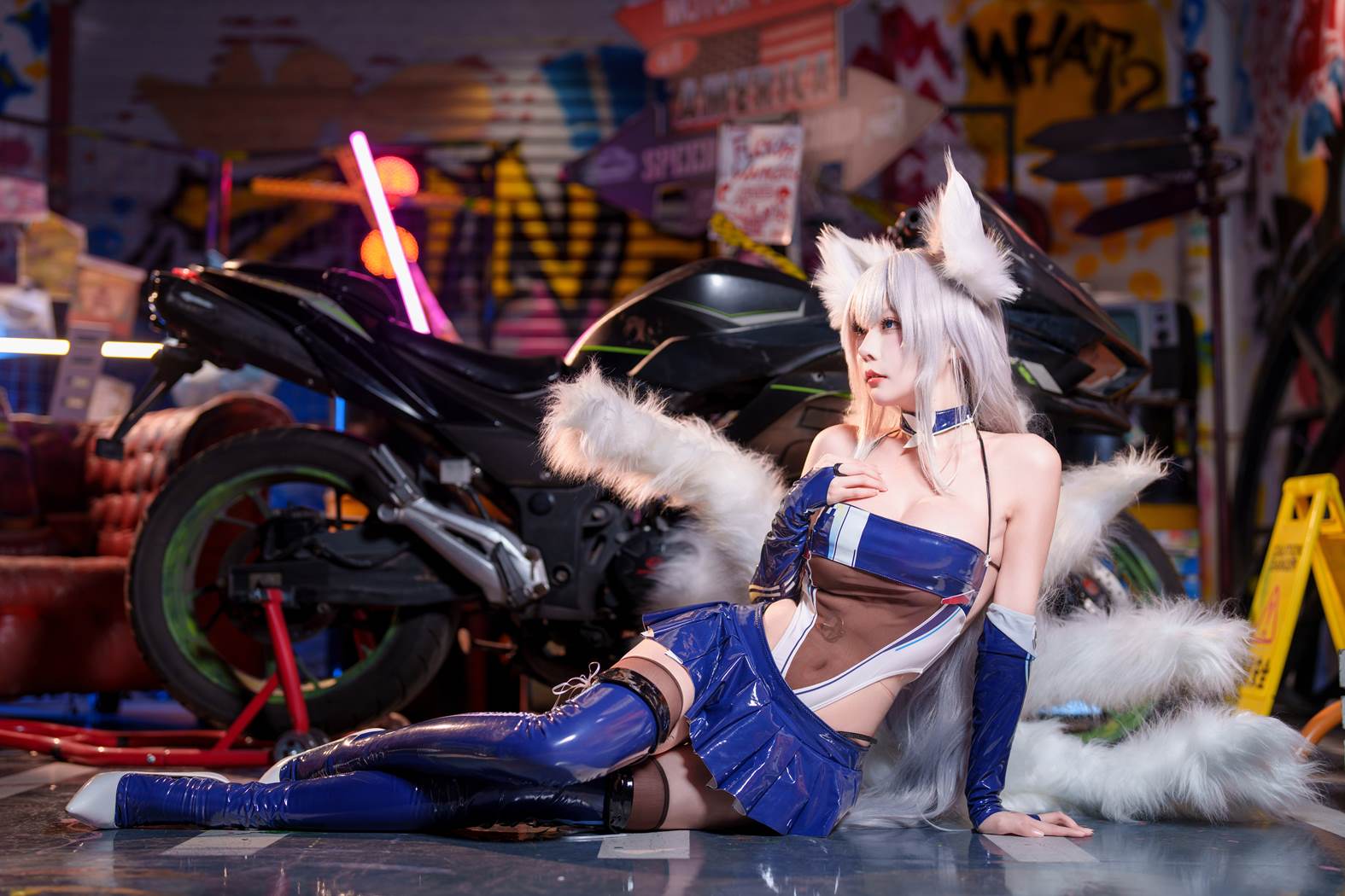 香草喵露露 - 舰长 信浓赛车[12P/1V/1.15GB]