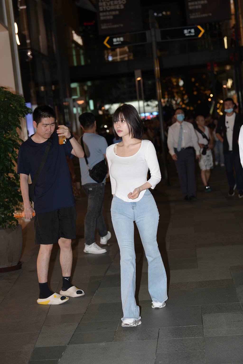 精选街拍作品 NO.5951 甜美牛仔裤[75P/217MB]