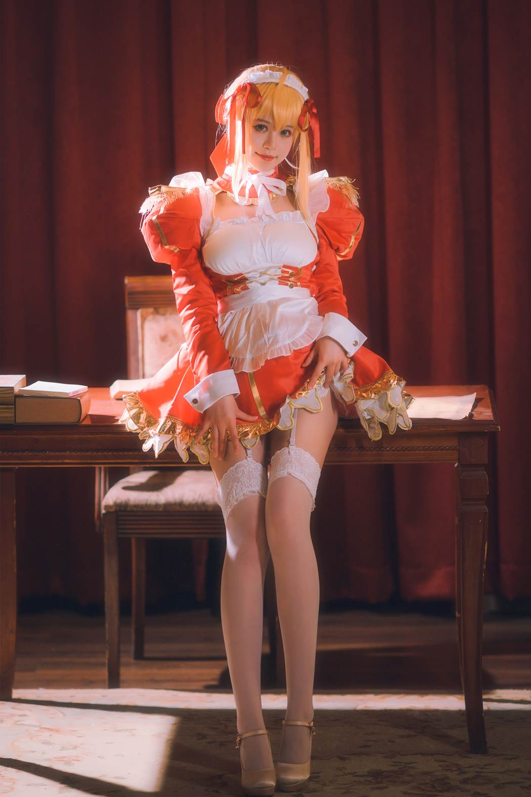 千反田鹿子 - 尼禄女仆[34P/871MB]