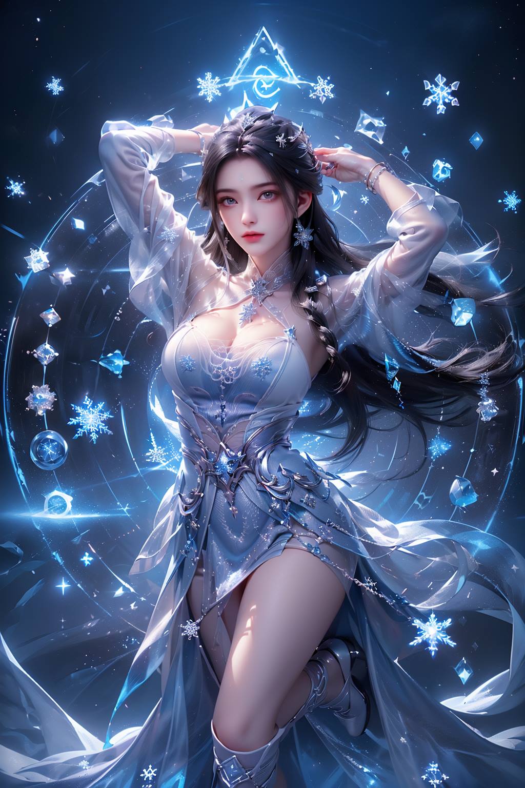 AI绘画 740 诛仙-陆雪琪[71P/385M]