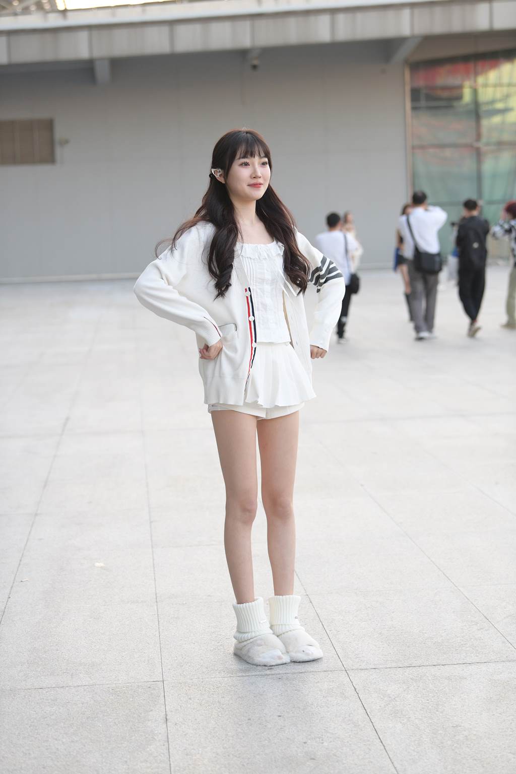 精选街拍作品 NO.6031 甜美清新白色系[34P/70MB]