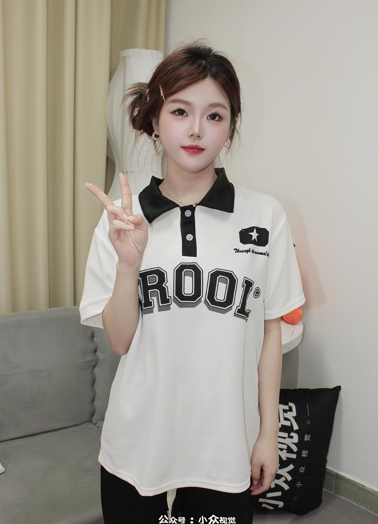 小众视觉 021-小薯条韩系学院风白袜板鞋［117P/1V/5G］