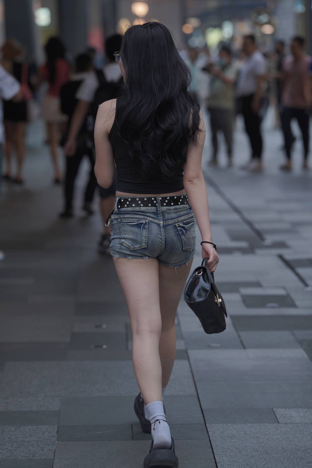 精选街拍作品 NO.5954 青春牛仔短裤[113P/301MB]