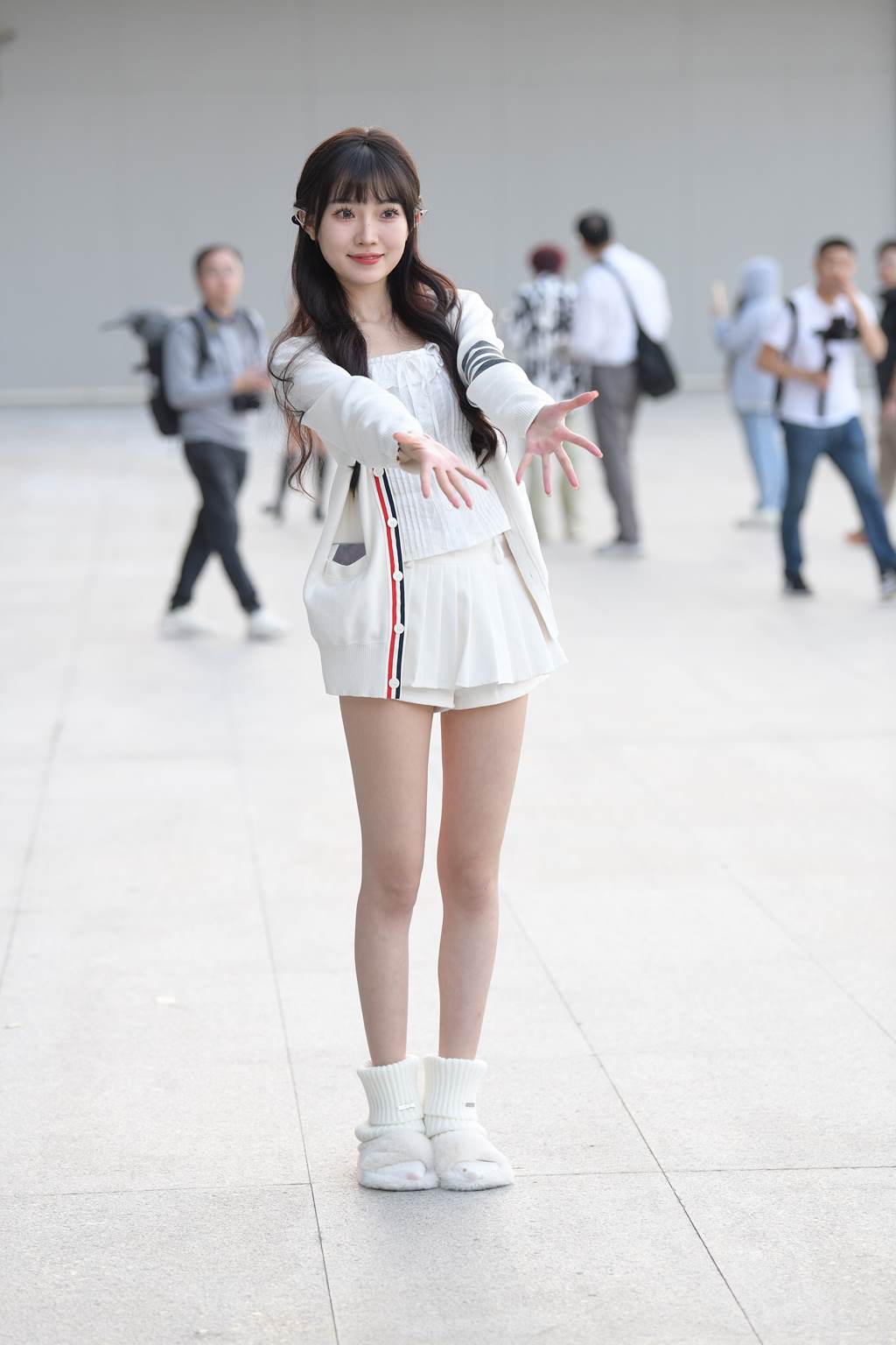 精选街拍作品 NO.6031 甜美清新白色系[34P/70MB]