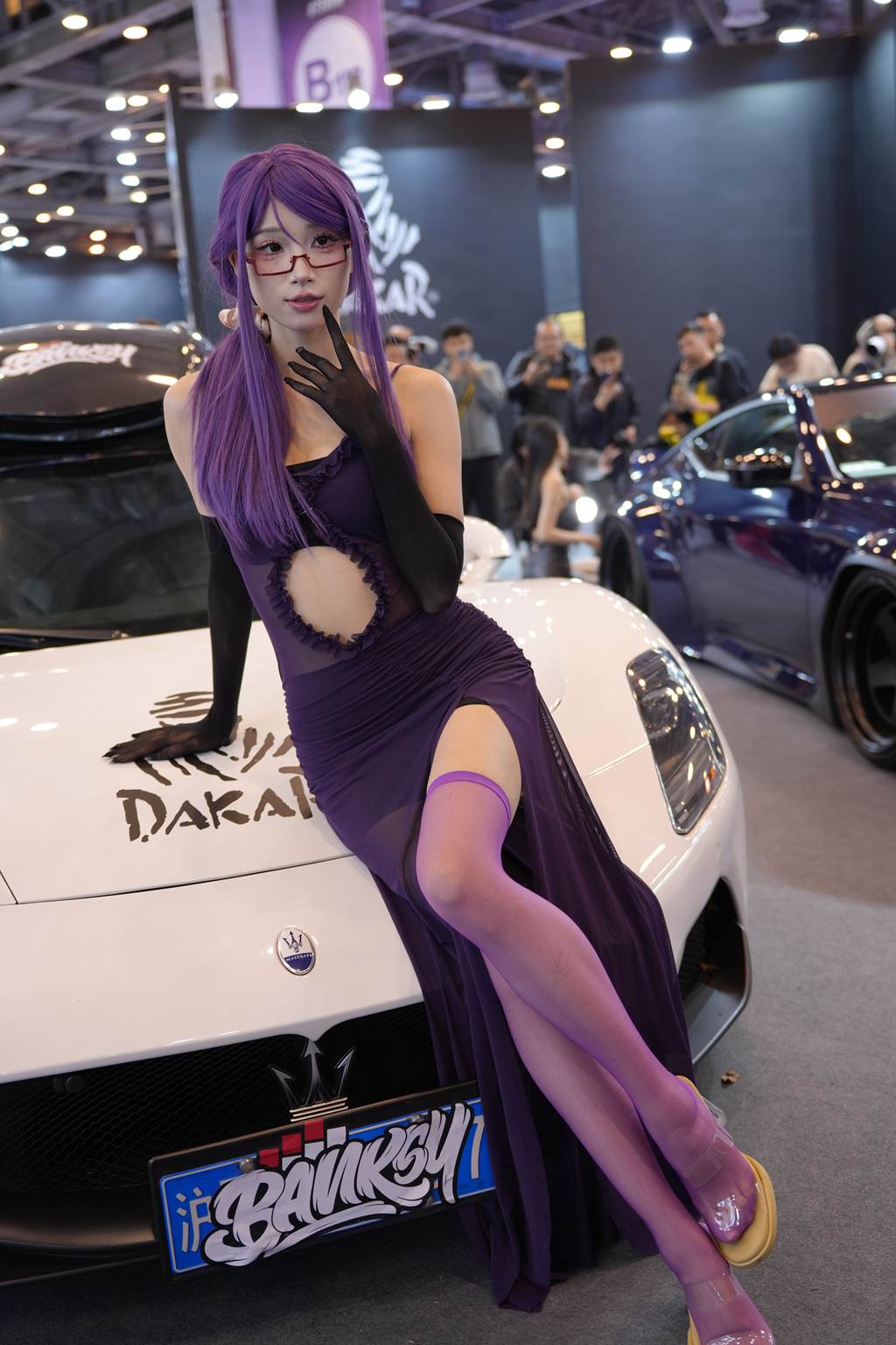 精选街拍作品 NO.5986 靓丽车模集[134P/199MB]