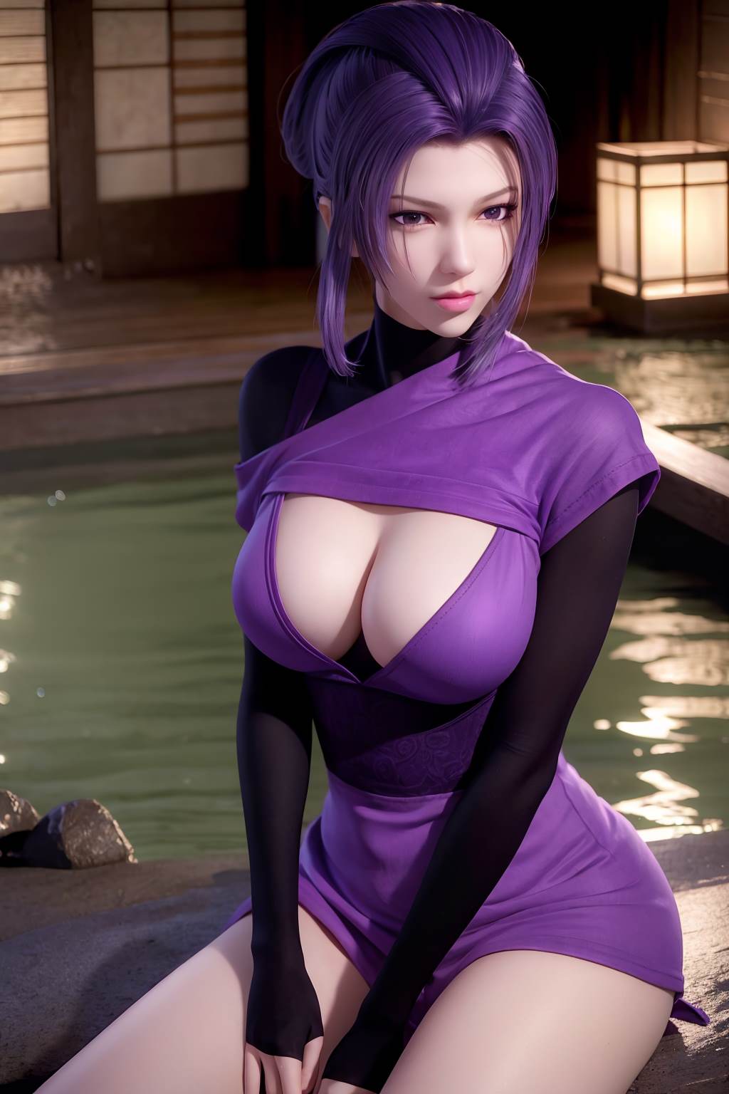 AI绘画 734 天行-紫女[19P/33M]