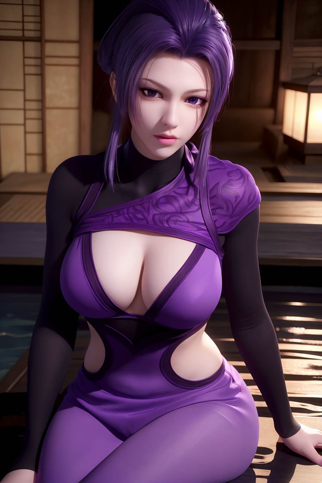 AI绘画 734 天行-紫女[19P/33M]