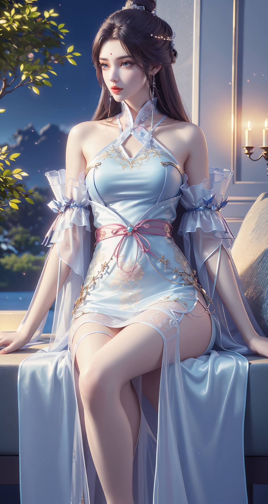 AI绘画 743 完美-清漪[37P/99M]