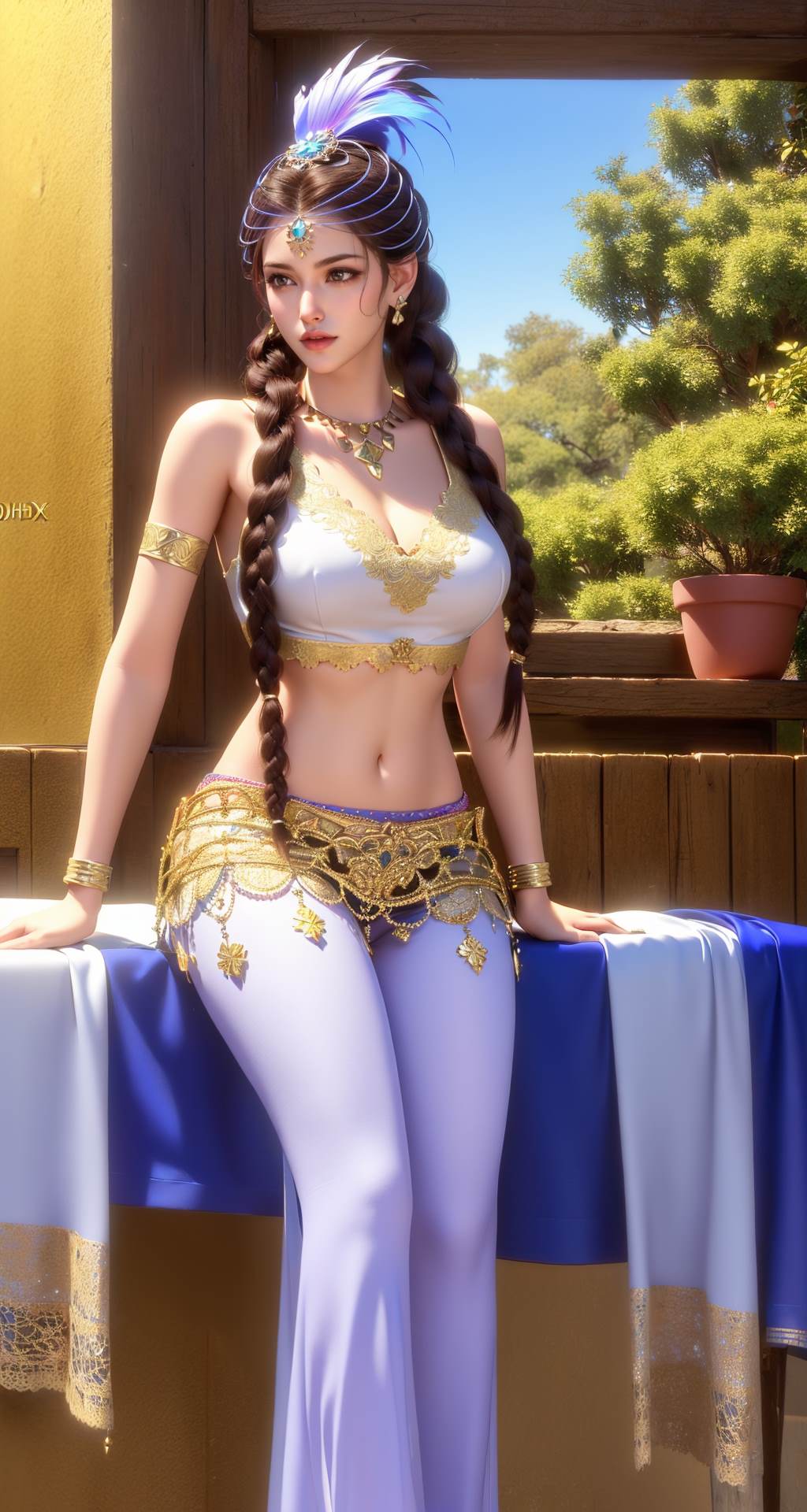 AI绘画 733 三十六骑-胡姬[41P/101M]