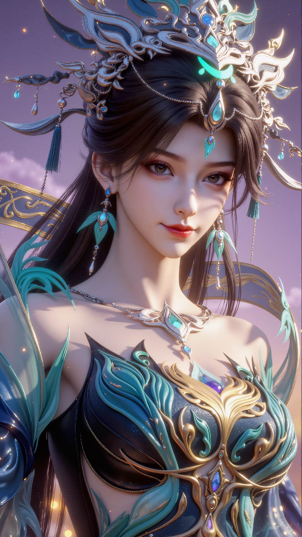 AI绘画 751 燕倾菲梅妃姜立 [16P/112MB]