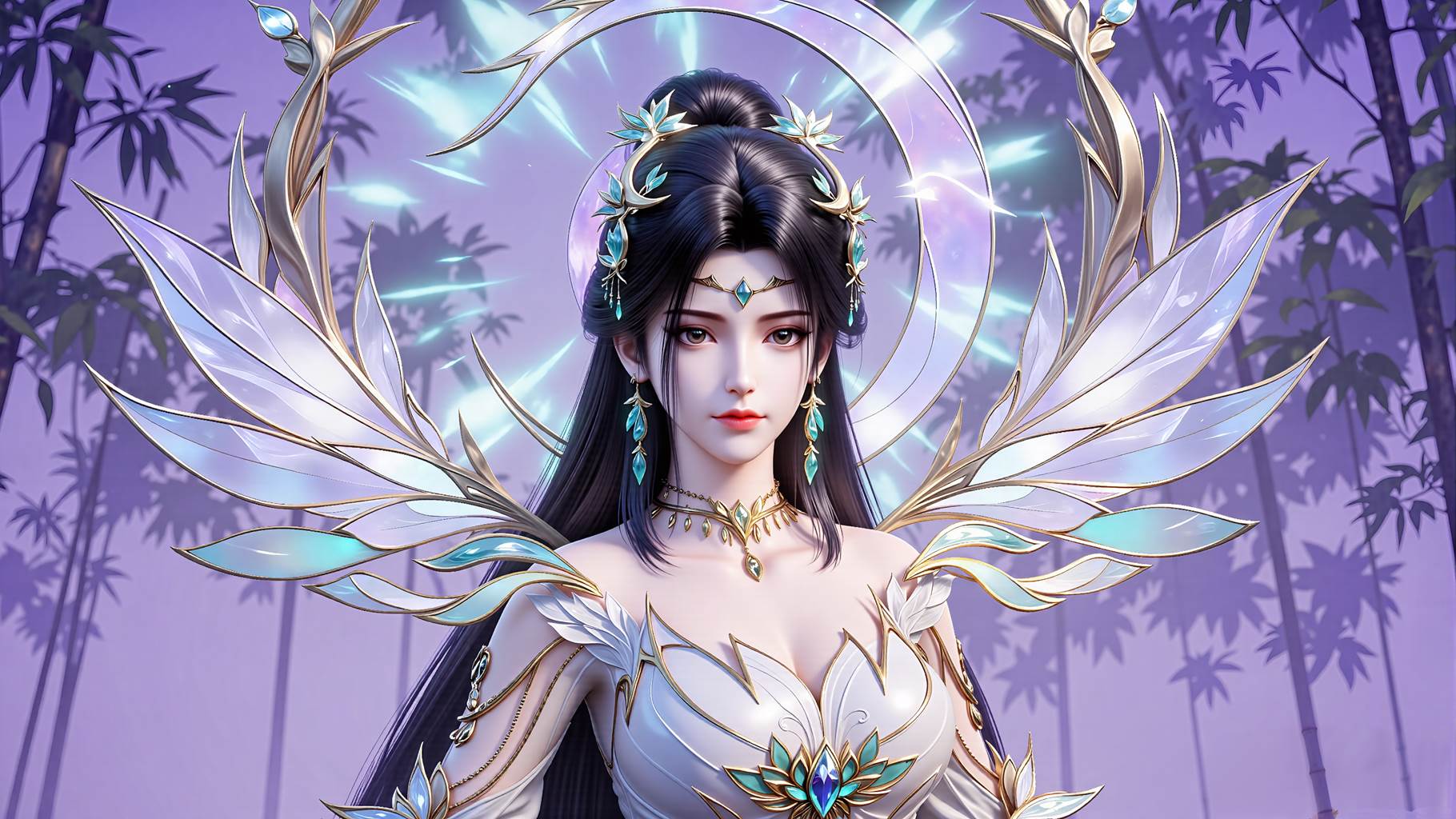 AI绘画 751 燕倾菲梅妃姜立 [16P/112MB]