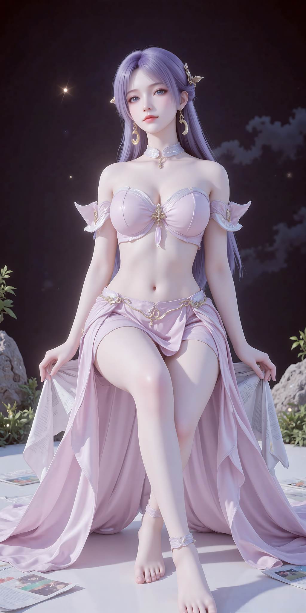 AI绘画 756 姬紫月[41P/647MB]