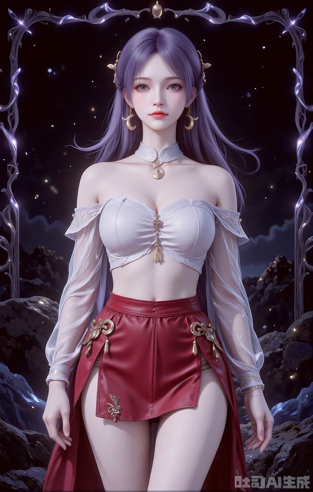 AI绘画 756 姬紫月[41P/647MB]