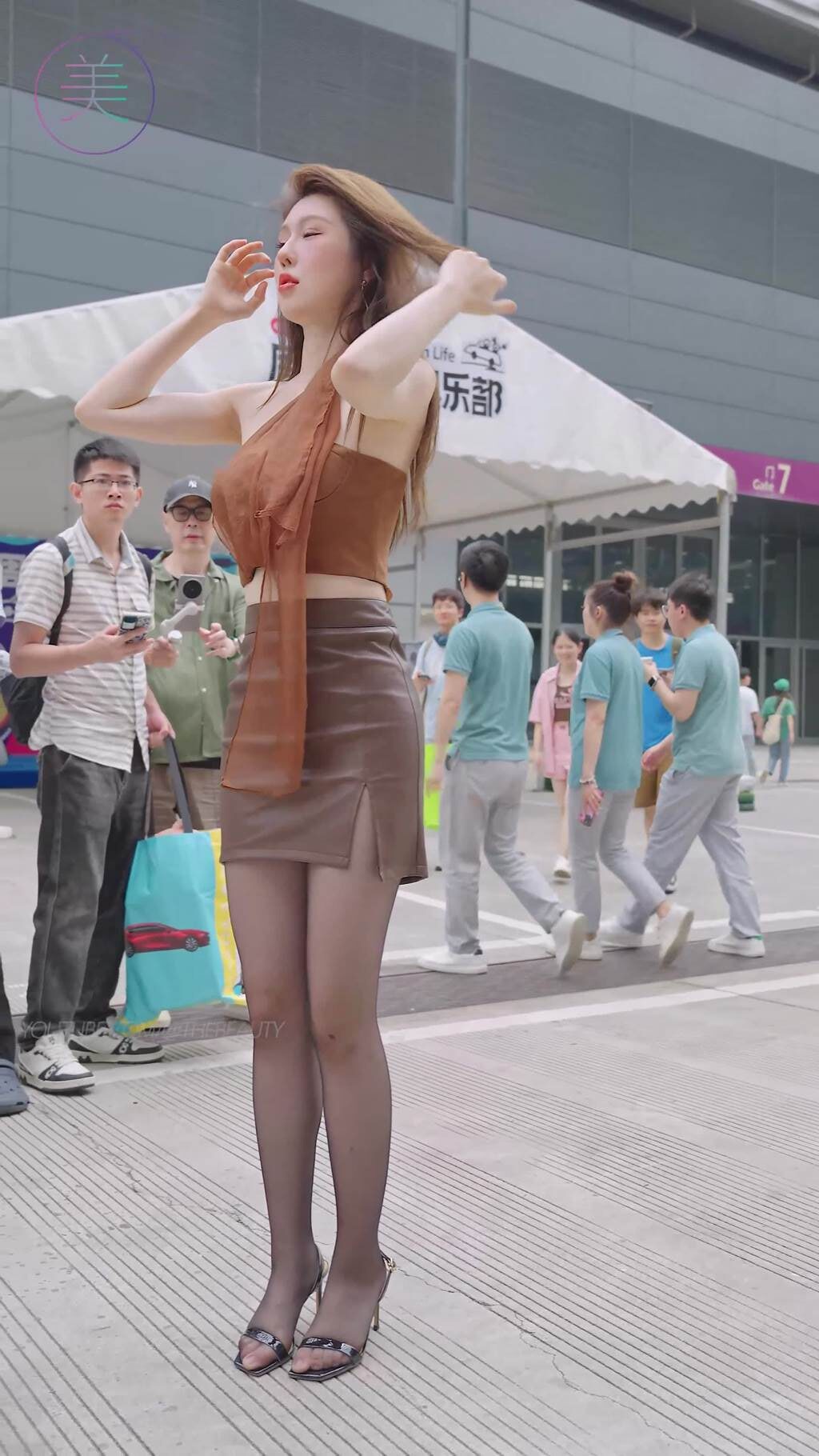 NO.1483 2024 深圳粤港澳大湾区车展 Model 车模随拍 130[1V/472MB]