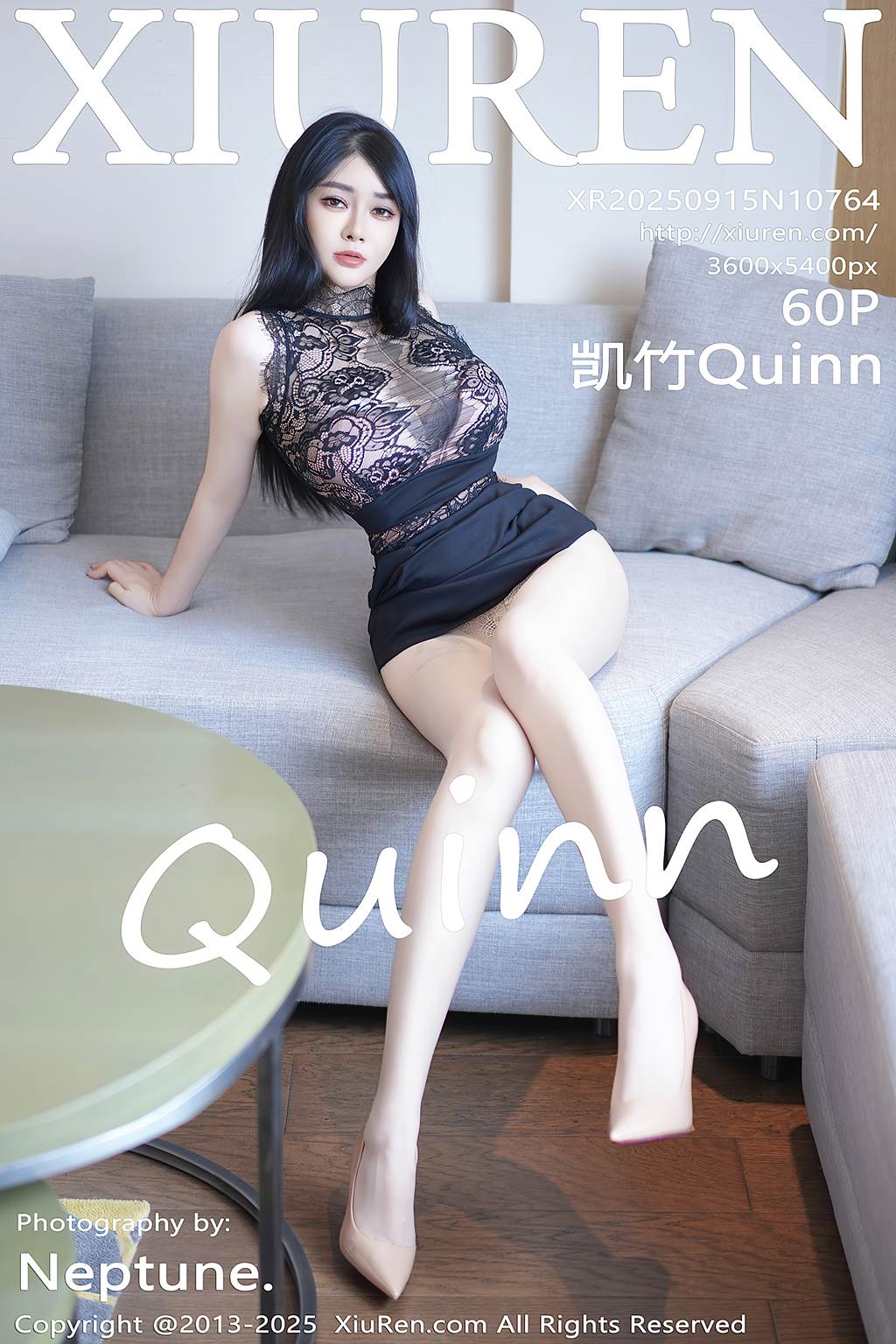 [Xiuren秀人网]2025.09.15 NO.10764 凯竹Quinn[60+1P/590MB]