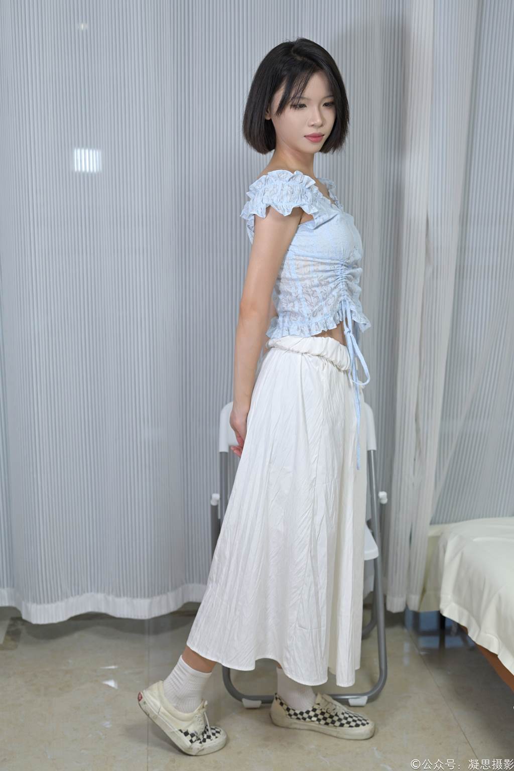 凝思摄影 NO.007 小睿-长裙、短白袜、平底鞋[133P/1V/4.56GB]